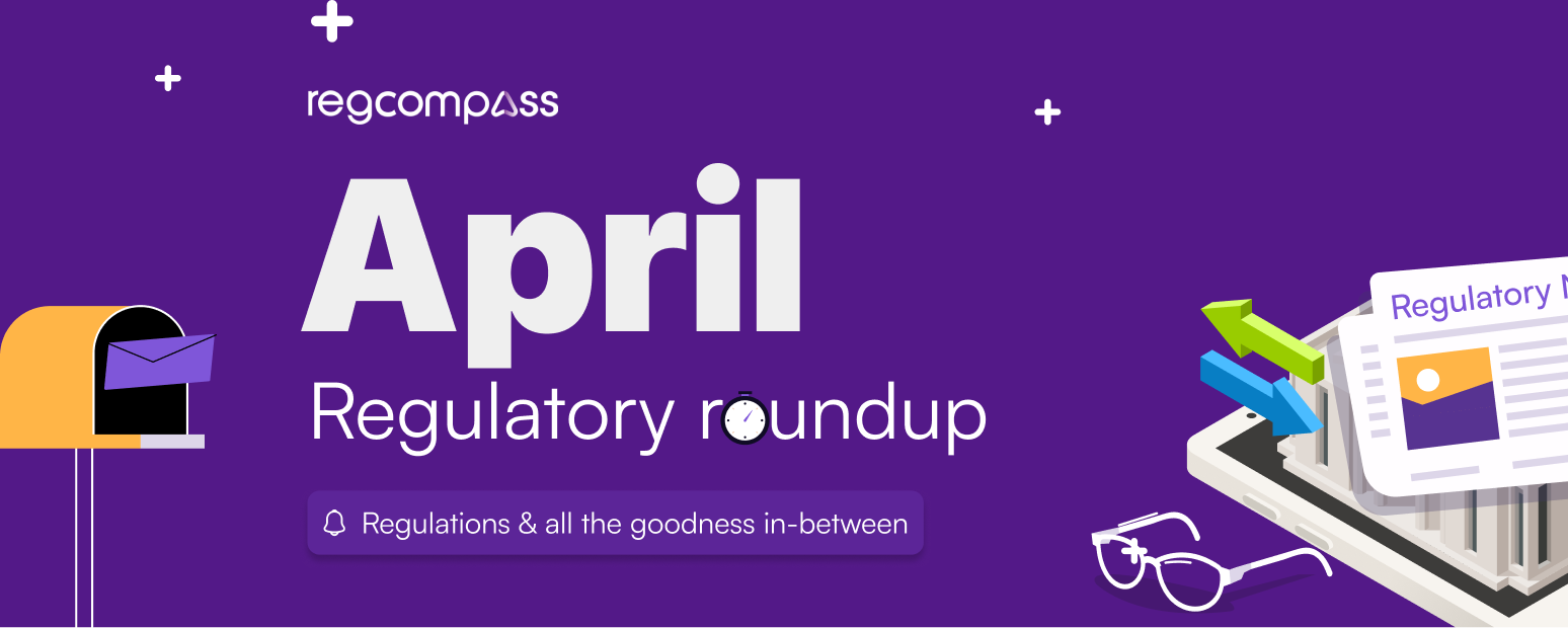 April Regulatory Round Up 2026