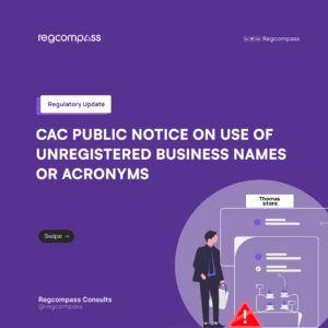Regcompass Cover Image For CAC Notice