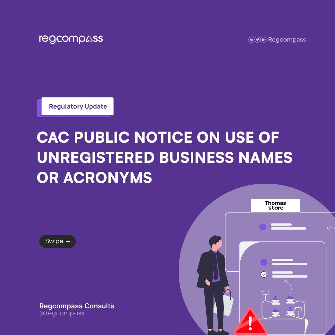 Regcompass Cover Image For CAC Notice